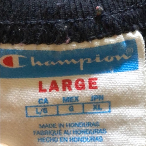 Navy blue CHAMPION shirt - Picture 3 of 5